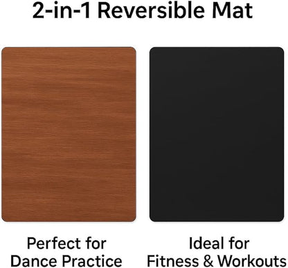 Marley Dance Floor – Portable 6 x 3 ft Non-Slip Vinyl Mat for Ballet, Lyrical & Tap – 2mm Thick, Lightweight, Rollable – Ideal for Practice at Home, Studio, or Outdoors