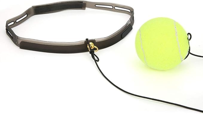 Boxing Reflex Ball Set, 3 Pack with Headband, 3 Difficulty Levels, Training Ball for Punching Speed