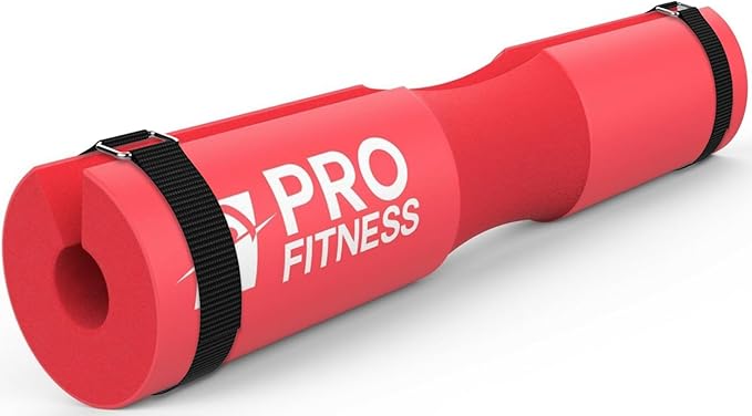 ProFitness Barbell Pad, Hip Thrust Pad - Bar Pad for Squats, Lunges & Hip Thrusts - Barbell Cushion Squat Pad For Olympic or Standard Bars