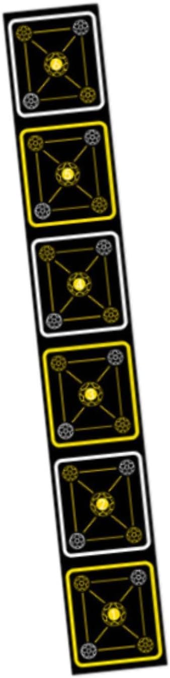 Agility Ladder Mat Training Equipment, Speed Agility Training Ladder, Footwork Practice for Workout, Fitness, Yellow