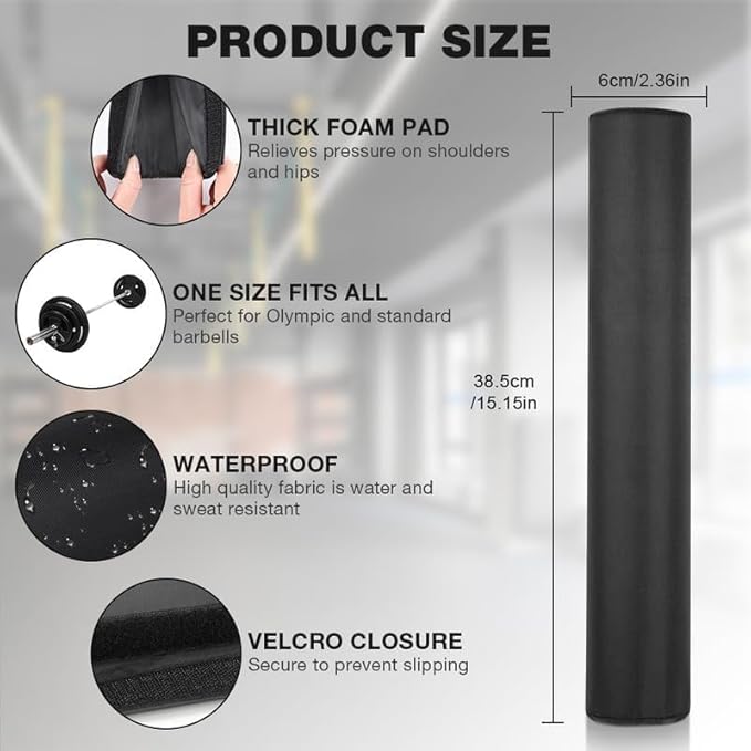 Barbell Squat Pad Gym Shoulder Protective Pad Soft Squat Neck Pad Home Fitness Equipment Weight Lifting Foam Pad