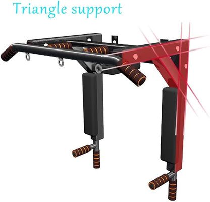 Wall-Mounted Pull-Up Bar, Multi-Function Extension Bar Exercise, Home Fitness Equipment, Movable, Load 200Kg,Style3