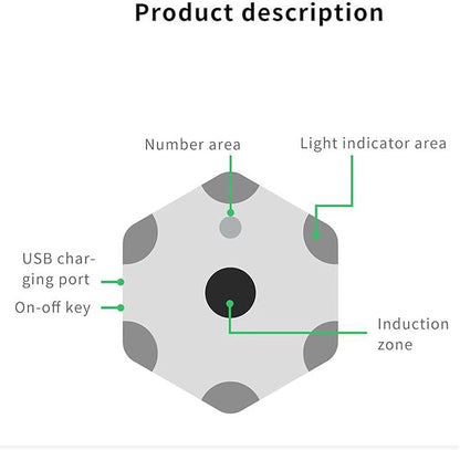 TsoLay Training Speed Agility Training Lights, Smart APP Control Gym Fitness Sports Training Reaction Lights with 6 Light Colors and 270 Degree Wide Angle, Exercises Accessories Lights for All Ages