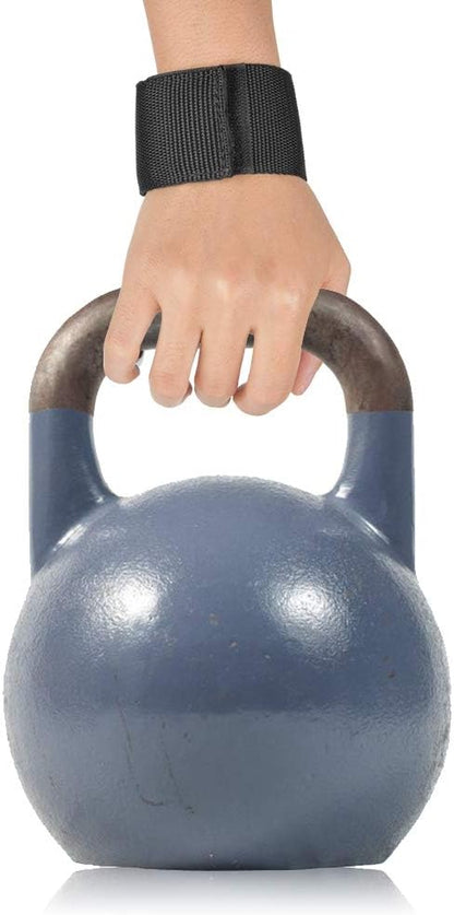 Weight Lifting Hooks Gym Grips Straps 2Pcs Durable Wrist Support for Fitness Training Equipment Steel Material Black Color 276g