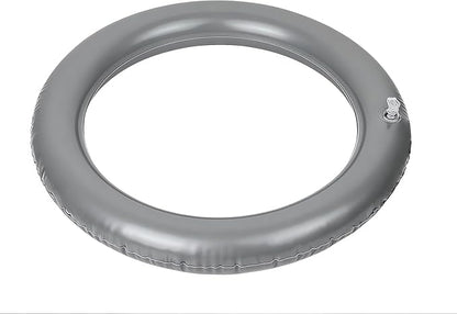 Yoga Ball stabilizer Base with Anti Slip Ring - Used for Home Gyms and Offices, PVC Fitness Ball Holder with Anti Slip Stability and Enhanced Safety (Light Gray)