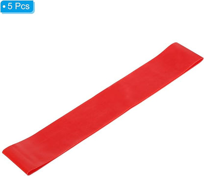 PATIKIL Resistance Bands, TPE Elastic Workout Bands Exercise Loop for Working Out Gym Strength Training Yoga Pilates