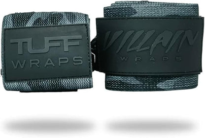 Villain Wrist Wraps for Weightlifting & Powerlifting – Adjustable Support Straps for Men and Women – Ideal for Strength Training, CrossFit, Bodybuilding – Durable Comfort to Eliminate Wrist Pain