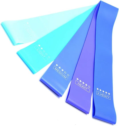 Resistance Loop Exercise Bands Exercise Bands for Home Fitness, Stretching, Strength Training, Physical Therapy,Elastic Workout Bands for Women Men Kids