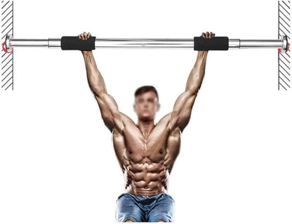 Pull-up Bar,Wall Mounted Pull Up Bar,Home Fitness Door Exercise Bar Upper Body Workout Doorway,Adjustable,Load 80kg,for Home Gym Workout