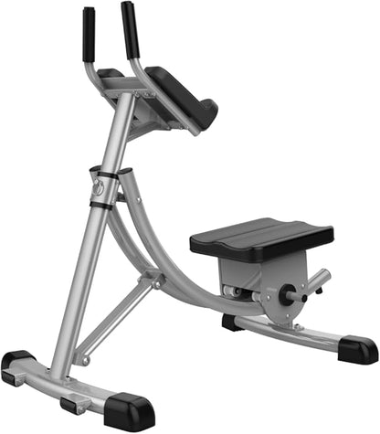 Ab Machine - Adjustable Core Trainer for Home Gym, Foldable Abdominal Strength Training Workout Equipment for Women and Men,Ab Cruncher 550 lbs Weight Capacity Strength Training