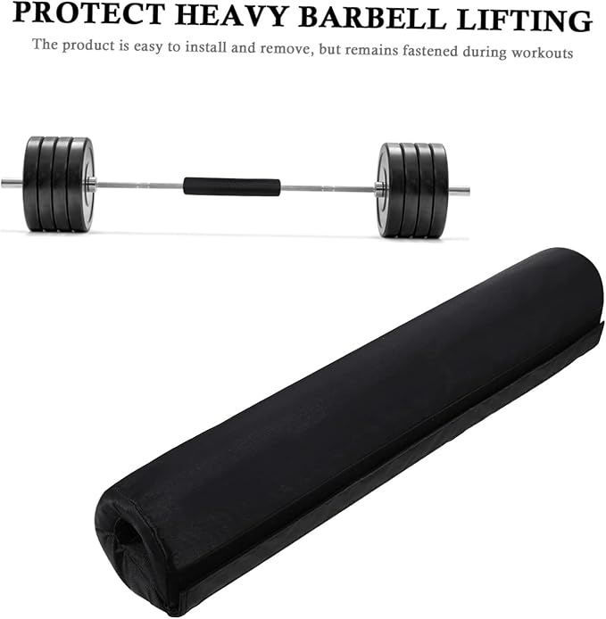 2pcs Barbell Pad Neck Support Squat Protector Thickened Cushion for Shoulder Comfort during Weightlifting and Fitness Workouts for Squats Lunges and Hip Thrusts