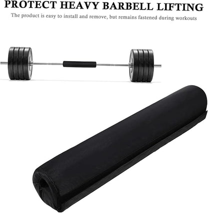 2pcs Barbell Pad Neck Support Squat Protector Thickened Cushion for Shoulder Comfort during Weightlifting and Fitness Workouts for Squats Lunges and Hip Thrusts