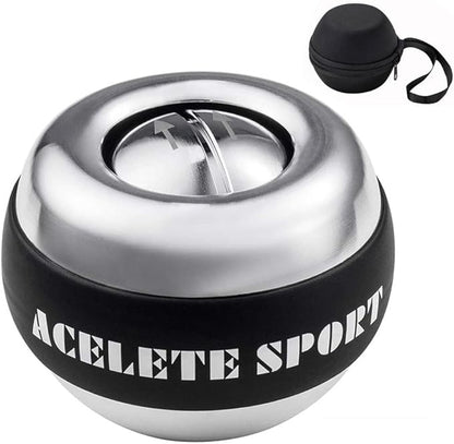 Gyro Ball Wrist Exerciser Gyroscope Ball Forearm Strengthener for Stronger Wrist Bones and Muscle