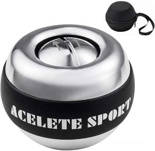 Gyro Ball Wrist Exerciser Gyroscope Ball Forearm Strengthener for Stronger Wrist Bones and Muscle