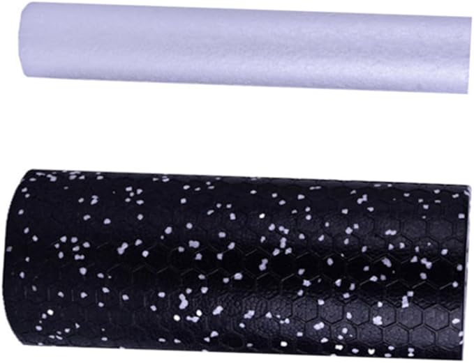 Milisten 1set Eva Roller Flexible Yoga Column Muscle Relaxing Stick for Fitness Portable Massage Tool for Men and Women for Warm-up Cool-Down and Muscle Black