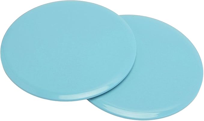 Exercise Core Sliders, 2 Pack Dual Sided Exercise Discs, Fitness Sliders with Use on Carpet or Hardwood Floors, Ideal for Abdominal & Core Workouts & Equipment