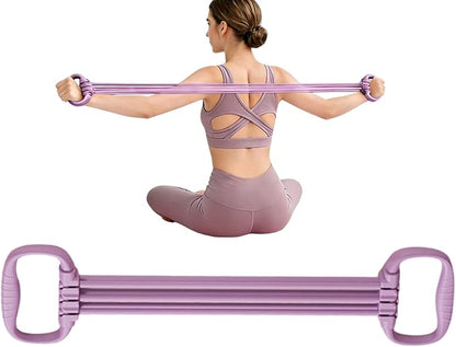 Fitness Resistance Bands Set, Strength Training Exercise Bands, Elastic Workout Tubes with Handles, Portable Home Gym Equipment, Full Body Training Kit, for Yoga Studio Outdoor Park Beach Hotel School