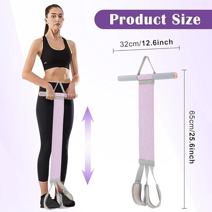 Full Body Resistance Band Set with Handles Yoga Pedal Resistance Band Anti-Broken Elastic Sit Up Pull Rope for Strength Training Stretch Bands Workout Equipment