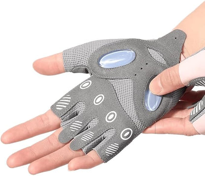 INOGIH Unisex Non-Slip and Durable Workout Gloves Sports Fitness Gloves for Weight Lifting Cycling, Gym, Training