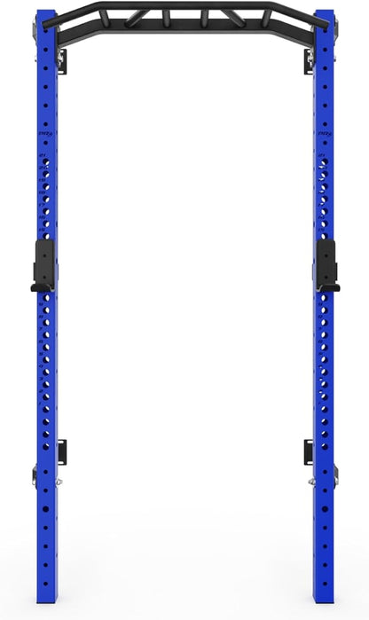 PRx Performance Profile® PRO Squat Rack 3x3 with Kipping or Multi-Grip Pull Up Bar, 89" or 95" Uprights As Seen On Shark Tank Wall Mounted Home Garage Gym Exercise System