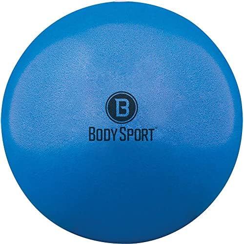 Body Sport Core Fitness, Yoga and Pilates, Excercise Fusion Ball, Core Training, Physical Therapy, Balance, Stability, Stretching, Improve Health, Non-Latex, 7.5" Diameter