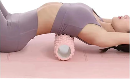 High Density Foam Roller for Muscle Massage - Pain Relief for Back, Legs, and Arms(Blue)