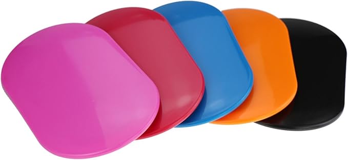 Core Sliders 2-Piece Set, Ab Pads for Beginner Home & Gym Workout, Portable Lightweight Sliding Discs for Dance Exercise