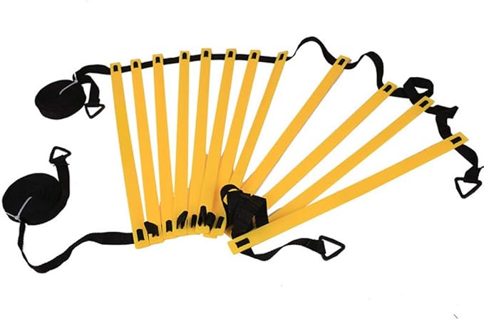 TopHomer Agility Ladder Speed Training Equipment Set Football Training Equipment Set Includes Agility Ladder Resistance Parachute Agility Disc Cones Steel Pegs