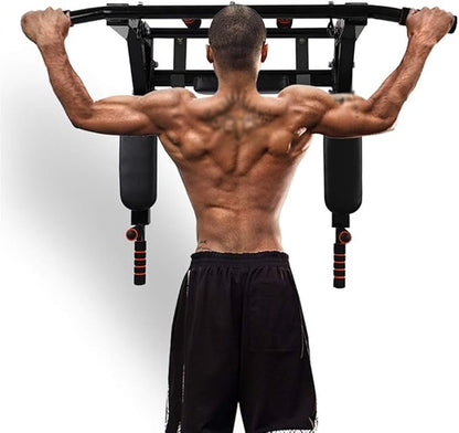 Wall-Mounted Pull-Up Bar, Multi-Function Extension Bar Exercise, Home Fitness Equipment, Movable, Load 200Kg,Style3