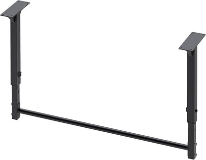 Kipika 48" Ceiling Mounted Pull Up Bar, Heavy Duty Multi-Grip Chin Up Bar,Mounted Pullup Bar, Adjustable Height, Pull Up Bands for Chin Ups & Body Stretching, Ideal for Home Gym and Strength Training