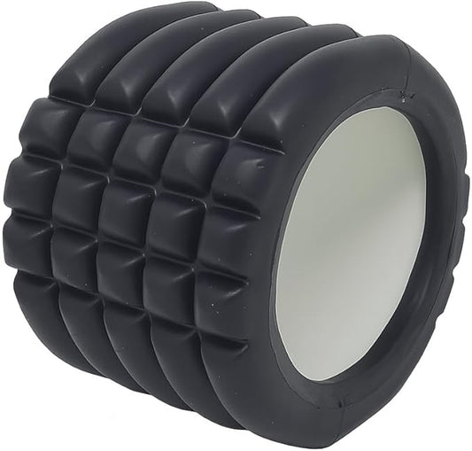 5” Mini Foam Roller - Firm, Deep Tissue Muscle Massager, Myofascial Release, Travel Friendly (Black)
