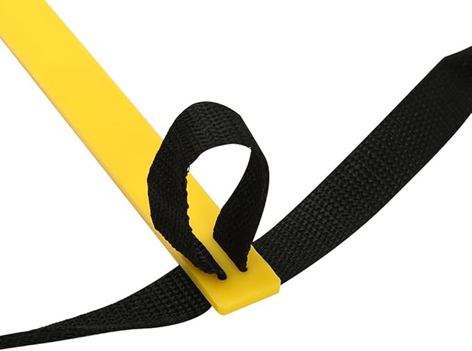 Durable Speed Agility Ladder for Soccer Football Training Portable Foldable Footwork Ladder PP Rungs Nylon Straps 7 10 13 Rung Options