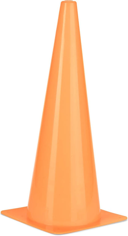 Champion Sports Hi Visibility Fluorescent Poly Cone