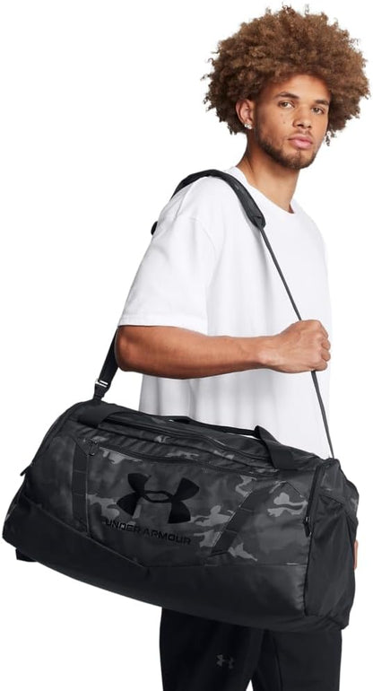 Under Armour Unisex-Adult Undeniable 5.0 Duffle, (010) Black/Black/Black, One Size Fits Most