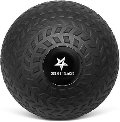 Yes4All Slam Balls, 10-40lb Weighted Ball Weight, Durable PVC Sand Filled Workout Dynamic Slam Ball for Core Strengthen