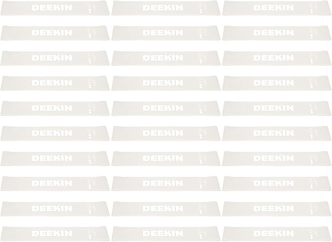 DEEKIN 30 Pcs Resistance Bands Bulk Resistance Loop Elastic Exercise Bands Exercise Equipment for Women Men Home Pilates, Fitness, Gym, Yoga