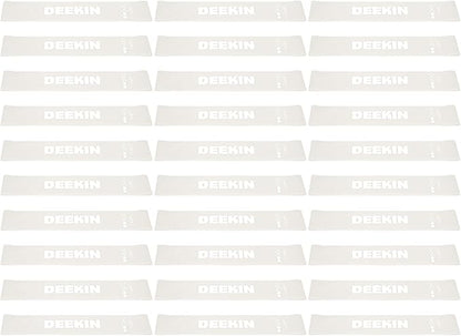 DEEKIN 30 Pcs Resistance Bands Bulk Resistance Loop Elastic Exercise Bands Exercise Equipment for Women Men Home Pilates, Fitness, Gym, Yoga