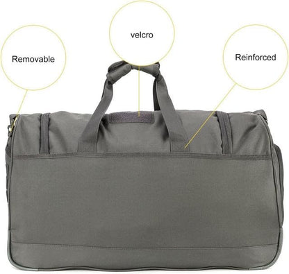 Gym Bag for Women & Men Tactical Duffle Military Weekender Travel Work Out Bags Lightweight Waterproof Sports Tote Shoe Pocket