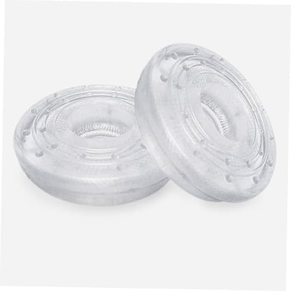 2 Pairs Transparent Doorway Pull Up Bar End Pads Non Slip Rubber Protectors for Home Gym Easy Install Exercise Equipment Efficient Indoor Strength Training