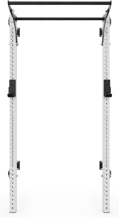 PRx Performance Profile® PRO Squat Rack 3x3 with Kipping or Multi-Grip Pull Up Bar, 89" or 95" Uprights As Seen On Shark Tank Wall Mounted Home Garage Gym Exercise System