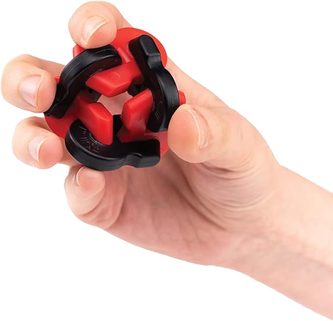 D'Addario FiddiLink Hand Dexterity Tool - Hand Exerciser, Fitness Tool - Grip Strength Trainer - Finger Strengthener - Guitar Accessories