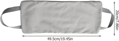 VALICLUD Workout Training Sandbag with Handle 19.48X7.87X0.59In Fitness Sandbag Weight Exercising Bag for Yoga Weightlifting and Full Body Muscle Building