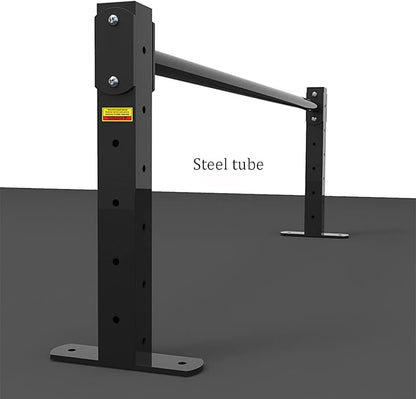 Pull Up Bar Wall-Mounted Pull-Up Bar, Home Gym Fitness Equipment, Adjustable Height Horizontal Bar (120X42Cm)
