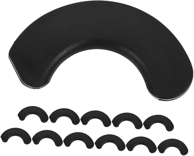 12pcs Dumbbell Crescent Pads Barbell Pad Hip Thrust Squats Weight Lifting Gym Tools Easy Installation