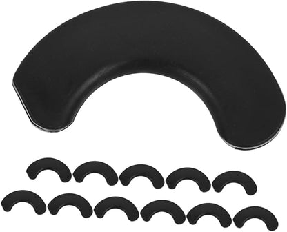 12pcs Dumbbell Crescent Pads Barbell Pad Hip Thrust Squats Weight Lifting Gym Tools Easy Installation
