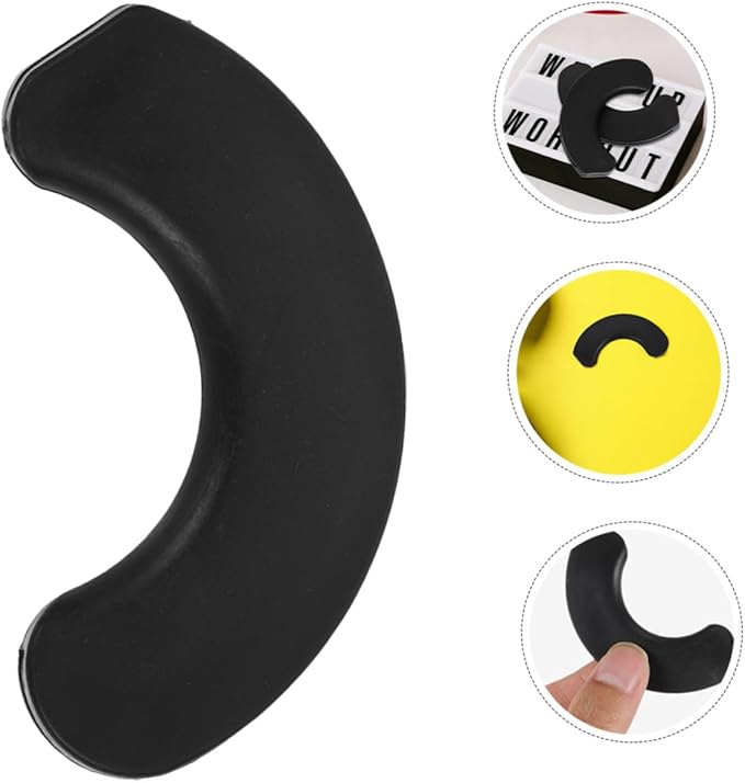12pcs Dumbbell Crescent Pads Barbell Pad Hip Thrust Squats Weight Lifting Gym Tools Easy Installation
