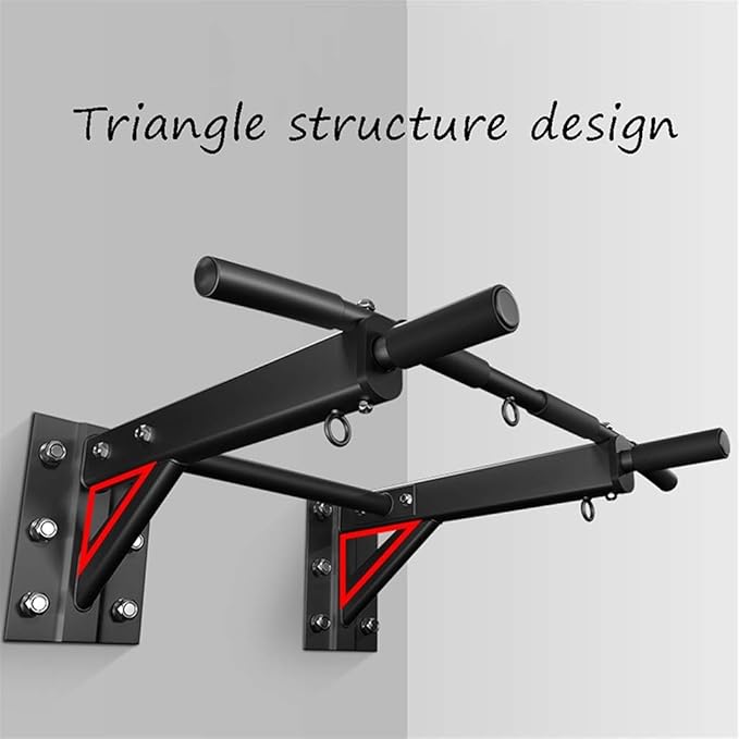Wall-Mounted Pull-Up Bar, Home Fitness Resistance Band Fitness Equipment, Gym Strength Fitness Equipment, Load-Bearing 300Kg