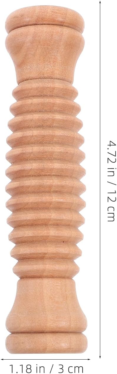 Wooden Massage Roller Stick,Anti Wood Roller Masssager Manuel en Fascia Massage Roller Body Sculpting Tools Body