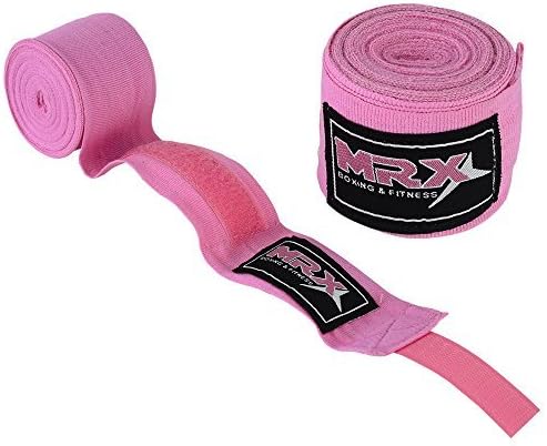 MRX BOXING & FITNESS Boxing Hand Wraps 100% Cotton Multi Colors Great for MMA Boxing Muay Thai Kick Boxing Training 118, 160, 180 Length