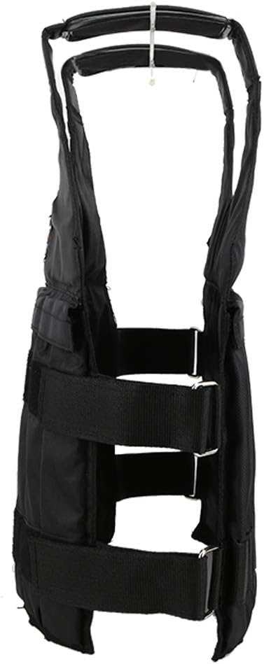 20kg Weighted Vest, Adjustable Bodybuilding Weight Vest with Removable Sandbags Fitness Training Gym Heavy Body Exercise for Weight Training Exercise